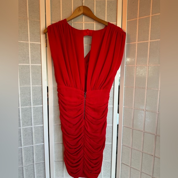 ALICE + OLIVIA Red mini dress - Picture 3 of 3